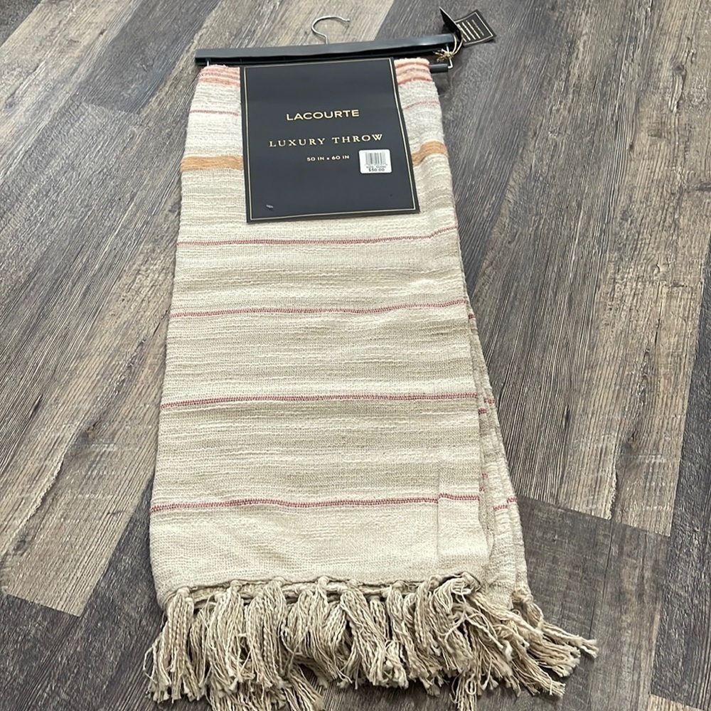 Lacourte hand made blanket